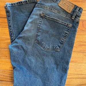 Ralph Lauren  The Sullivan Slim Straight-Leg Men's Jeans in Medium Blue Denim 36